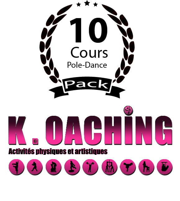 Pack 10 cours Pole Dance + 30 points K.O
