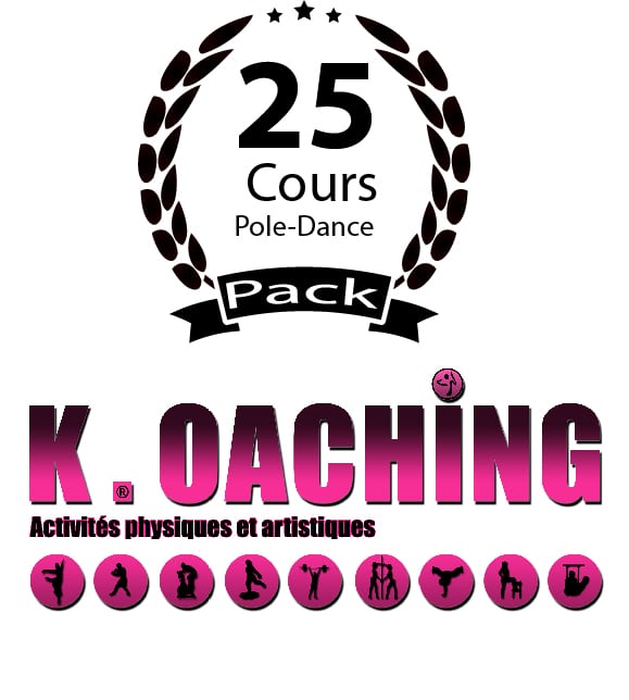 Pack 25 cours Pole-Dance + 75 points K.O