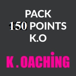 Pack de 150 points K.O (525€)